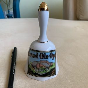 Ceramic Grand Ole Opry Bell